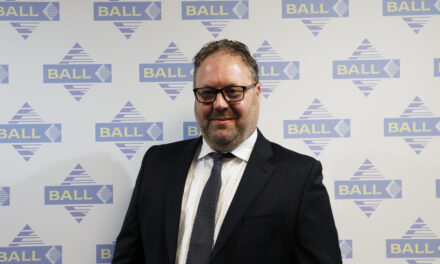 Nieuwe commercieel technisch adviseur F. Ball