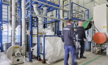 Interface neemt nieuwe machine in gebruik in fabriek Scherpenzeel en versnelt circulaire ambities